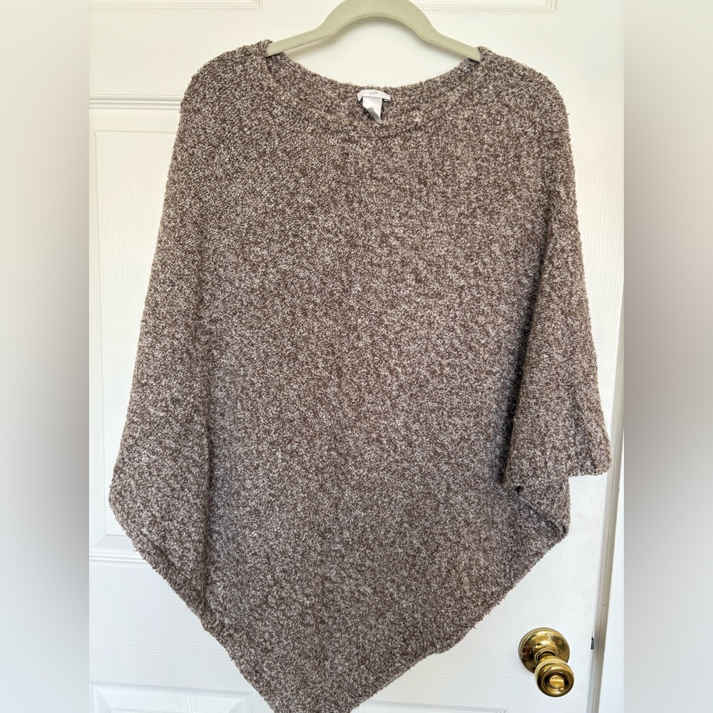 J. Jill Brown Women's Cozy Poncho for Fall/Winter